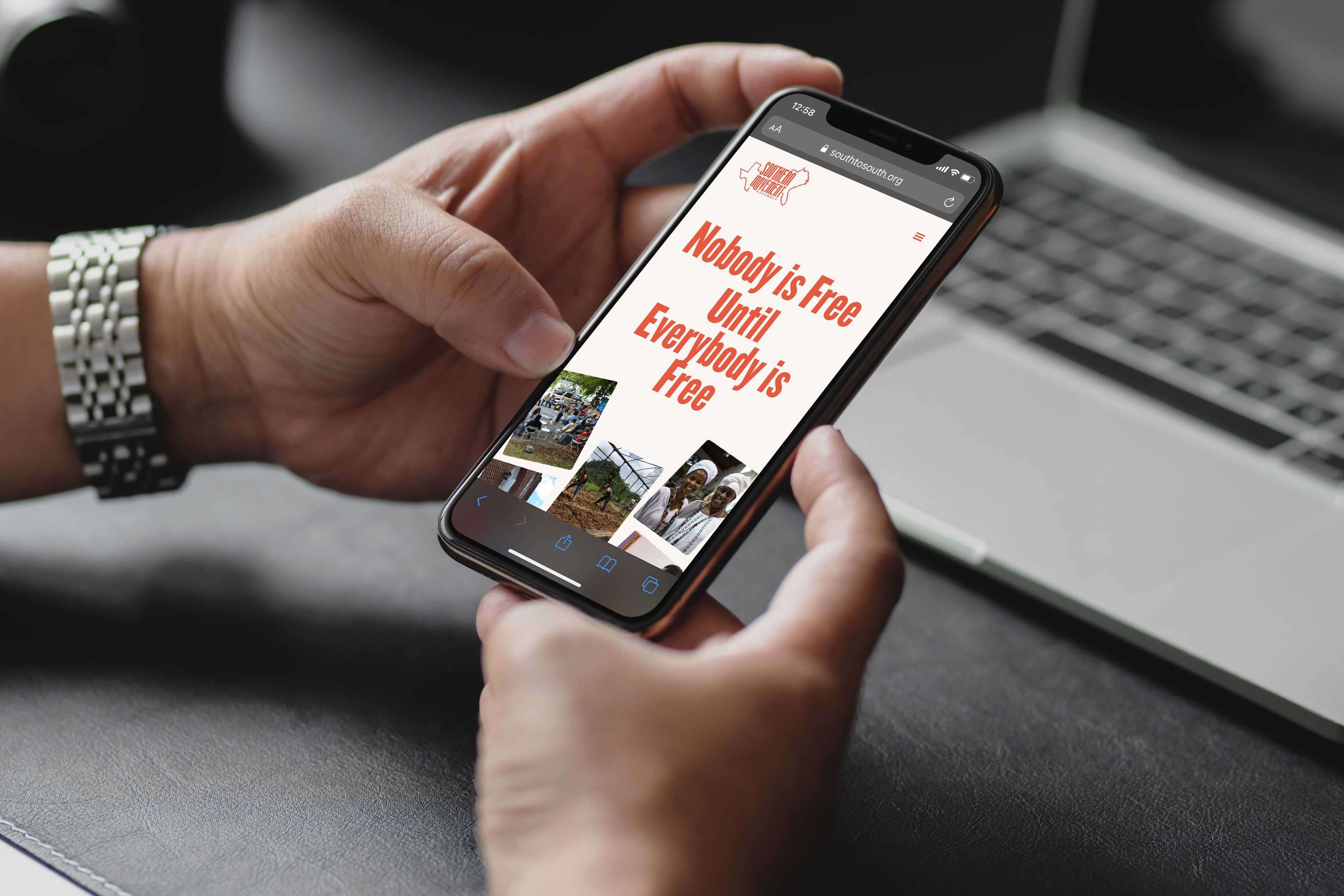 Nobody is free until everybody is free mobile phone images